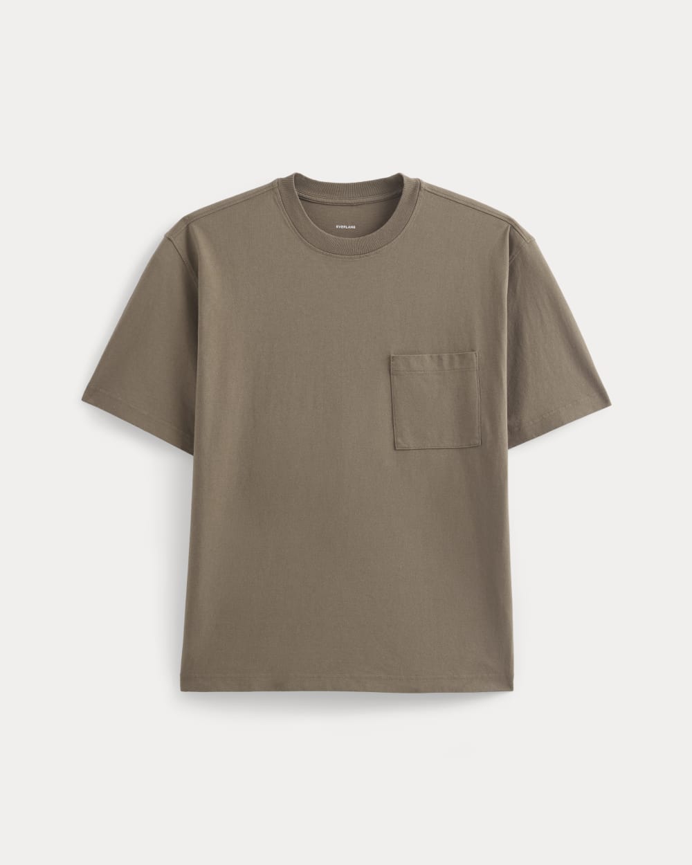Oversized Classic Tee | Deep Taupe - Image 2