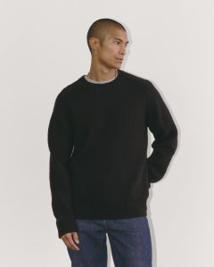 The Cloud Crewneck Sweater |  Black