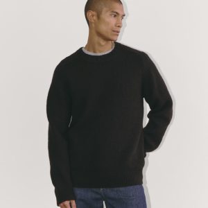 The Cloud Crewneck Sweater |  Black