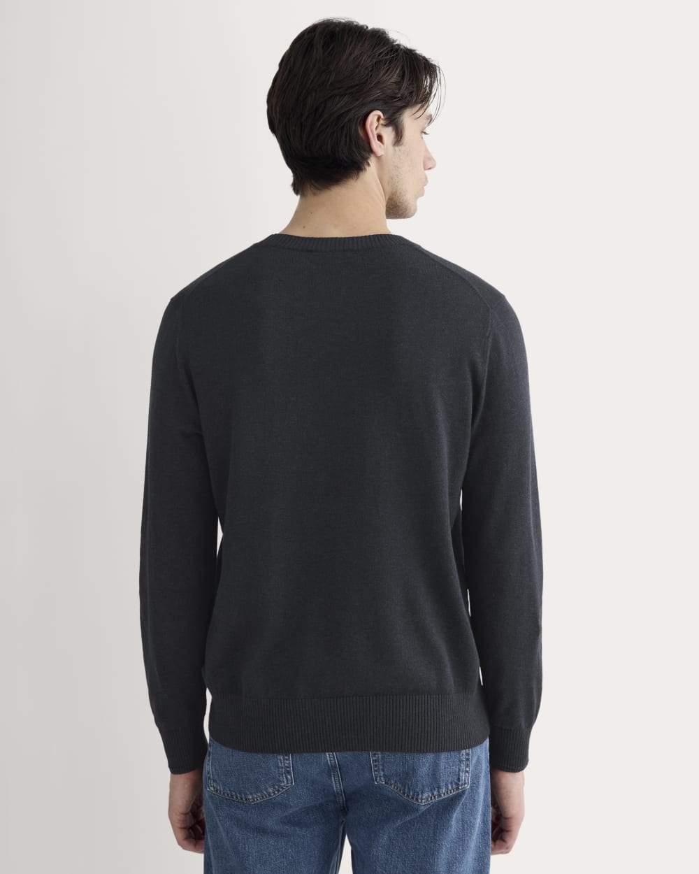 The No-Sweat Sweater | Uniform | Heathered Midnight - Image 5