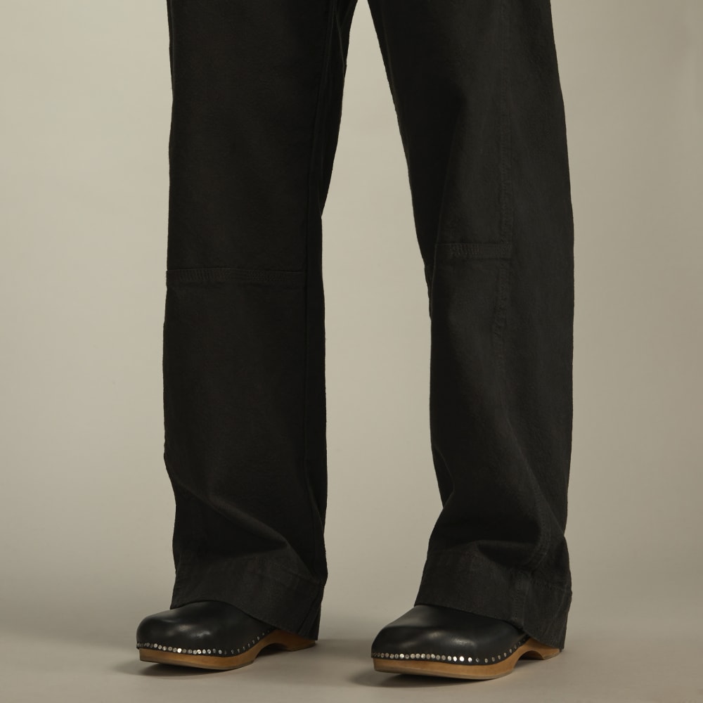 The Canvas Organic Cotton Pull-On Pant | Black - Image 6