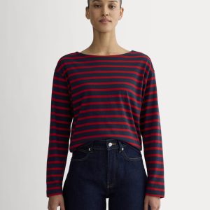 The Mariner Tee | Navy / Classic Red