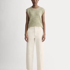 The Utility Straight-Leg Pant | Bone | 28.5 Inseam