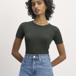 The Luxe Rib Crew | Scarab