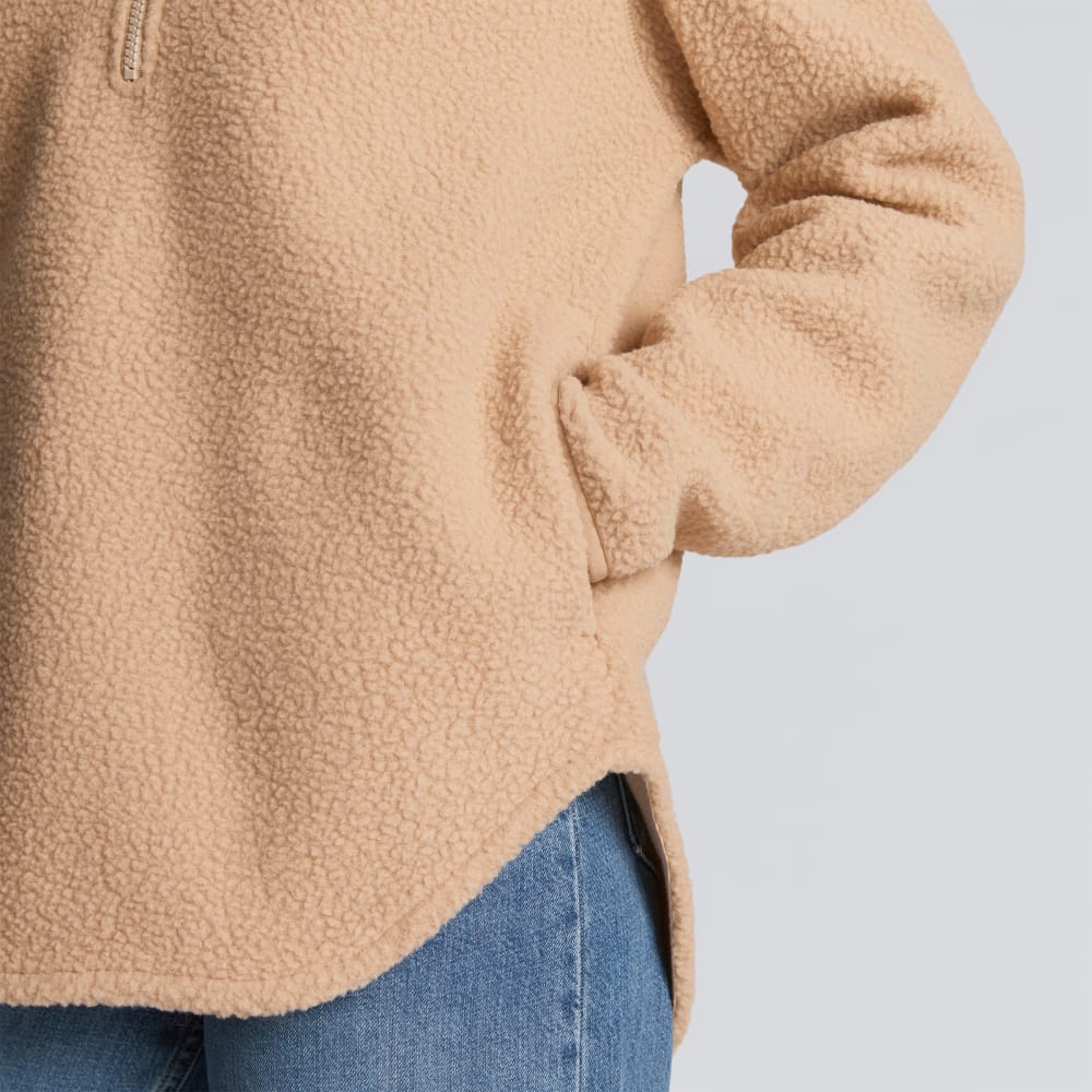 The ReNew Fleece Half-Zip | Tan - Image 8