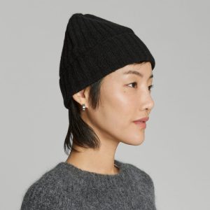 The Cashmere Beanie |  Black