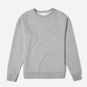 The Unisex French Terry Crew | Heathered Grey