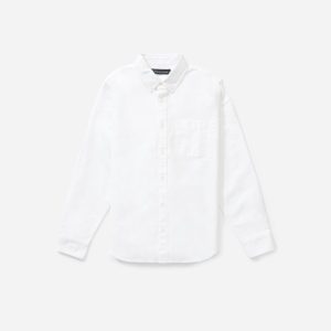 The Standard Fit Japanese Oxford Shirt | Uniform | White | Tall