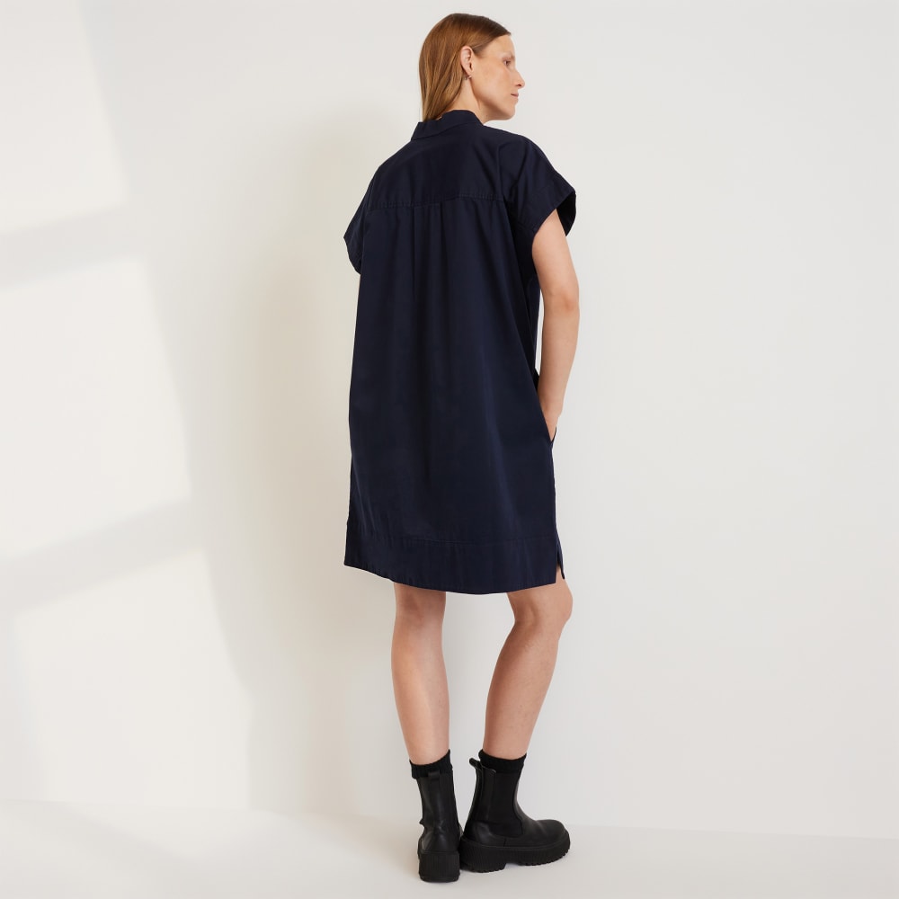 The Easy Workwear Dress | Navy - Image 3