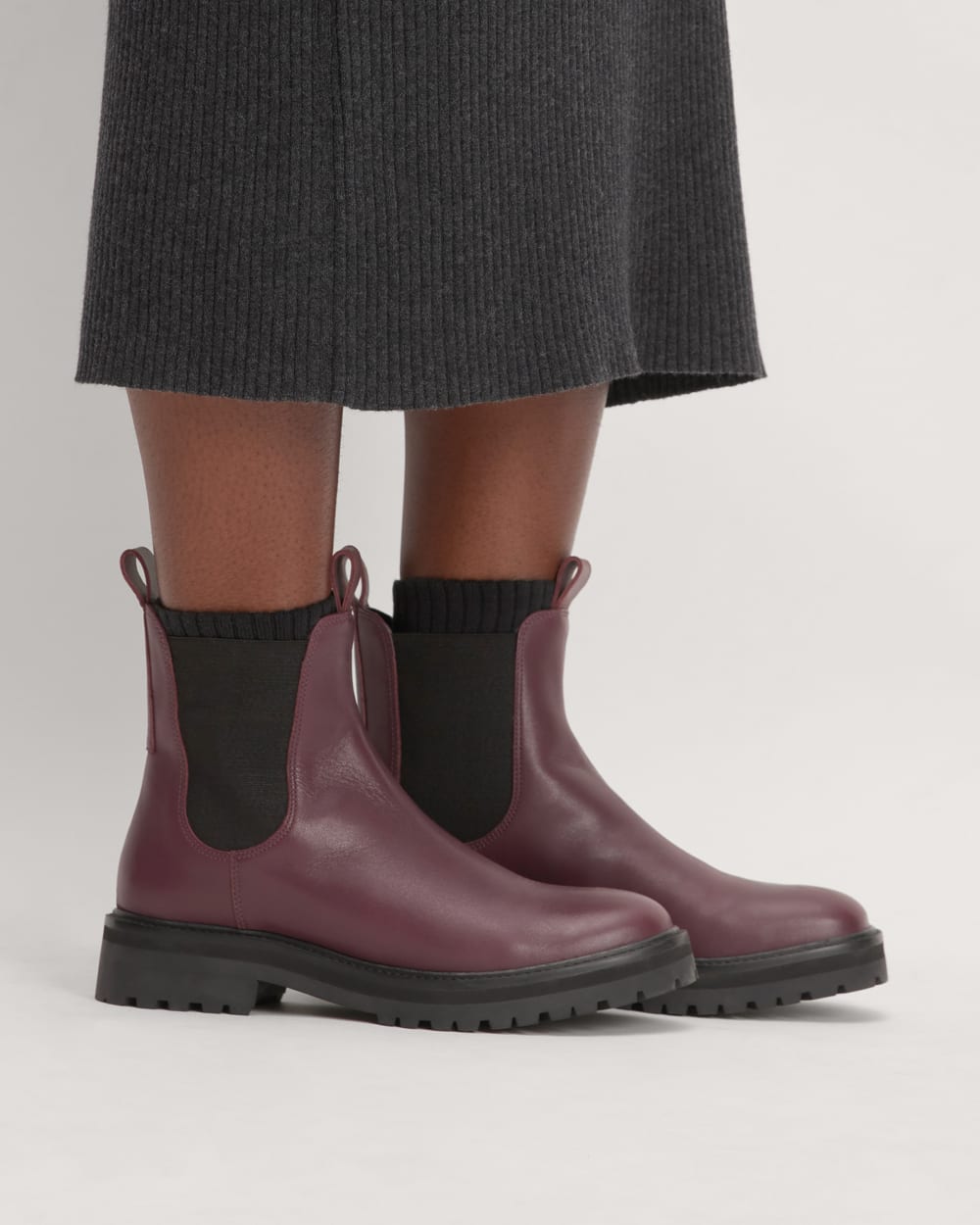The Lug Chelsea Boot | Bordeaux - Image 3