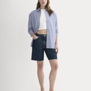 The OG Baggy Jean Short | Dark Indigo