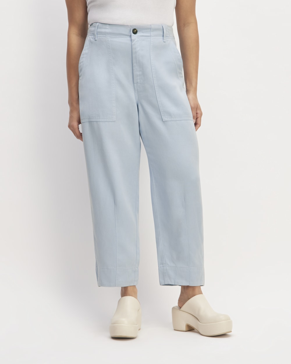 The Utility Pant in Buttersoft | Chambray Blue - Image 3