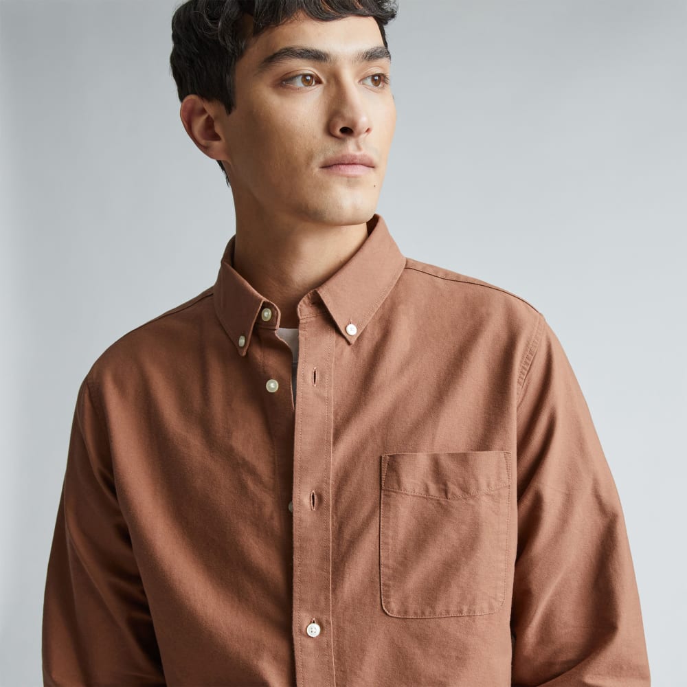 The Classic Oxford Shirt | Carob Brown | Standard - Image 4