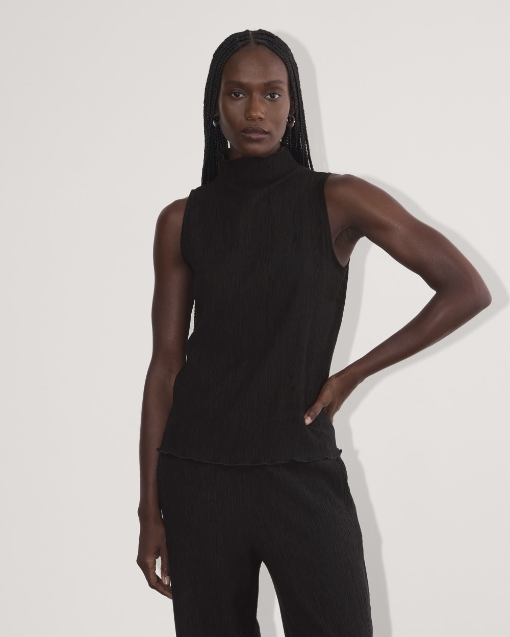 The Crinkle Tank | Black