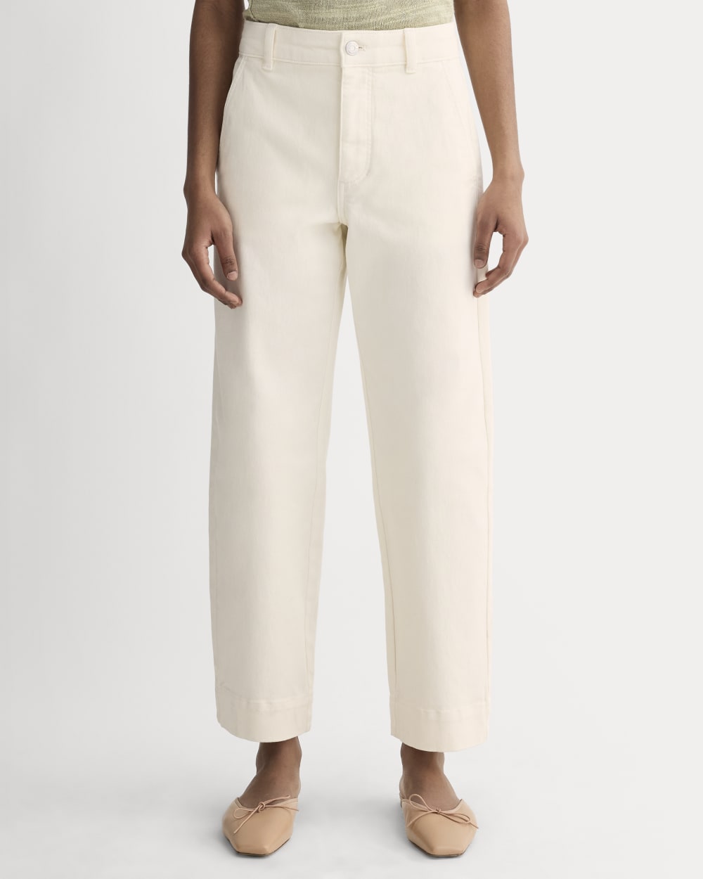 The Utility Straight-Leg Pant | Bone | 28.5 Inseam - Image 3