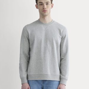 The Off-Duty Terry Crew | Heathered Grey