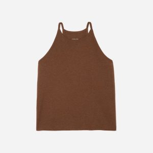 The Hemp Cutaway Tank | Espresso