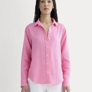 The Must-Have Shirt in Linen | Deep Pink