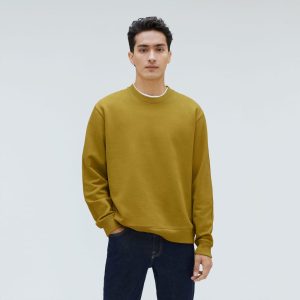 The Track Crewneck Sweatshirt | Golden Palm