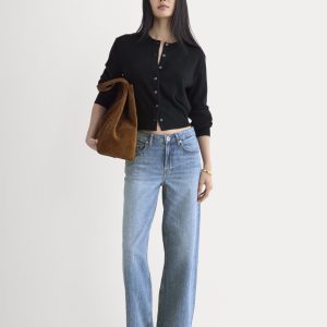 Loose Curve Jean | Tungsten Bright