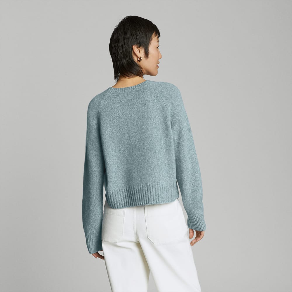 The Cashmere Boxy Crew | Spring Lake Twist - Image 3