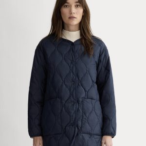 The Quilted Liner | Navy