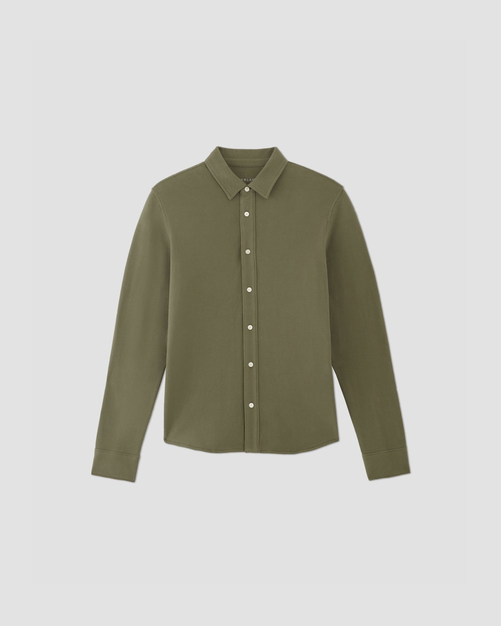 The Long-Sleeve Pique Shirt | Kalamata - Image 2