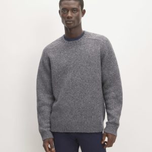 The Cloud Crewneck Sweater | Heathered Dark Charcoal