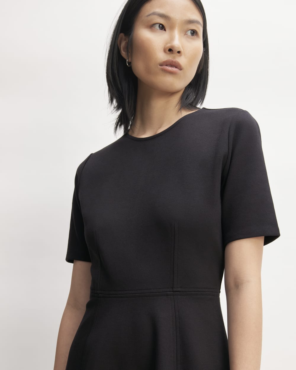 The Dream Short-Sleeve Dress | Black - Image 3