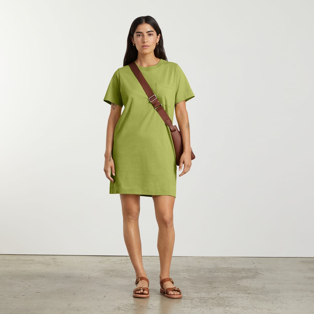 The Organic Cotton Weekend Tee Dress | Pepper - Image 5