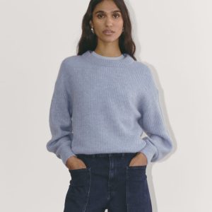 The Cocoon Crew in Alpaca | Heather Blue Slate