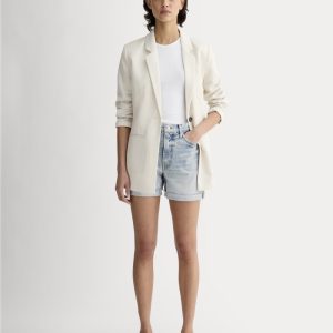 The Cheeky Jean Short | Light Indigo