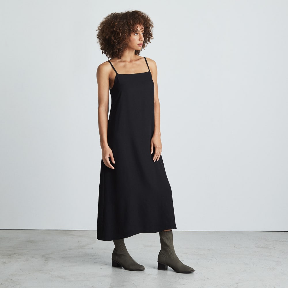 The Japanese GoWeave® Slip Dress | Black - Image 4