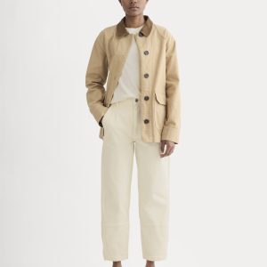 The Utility Barrel Pant | Bone | Regular