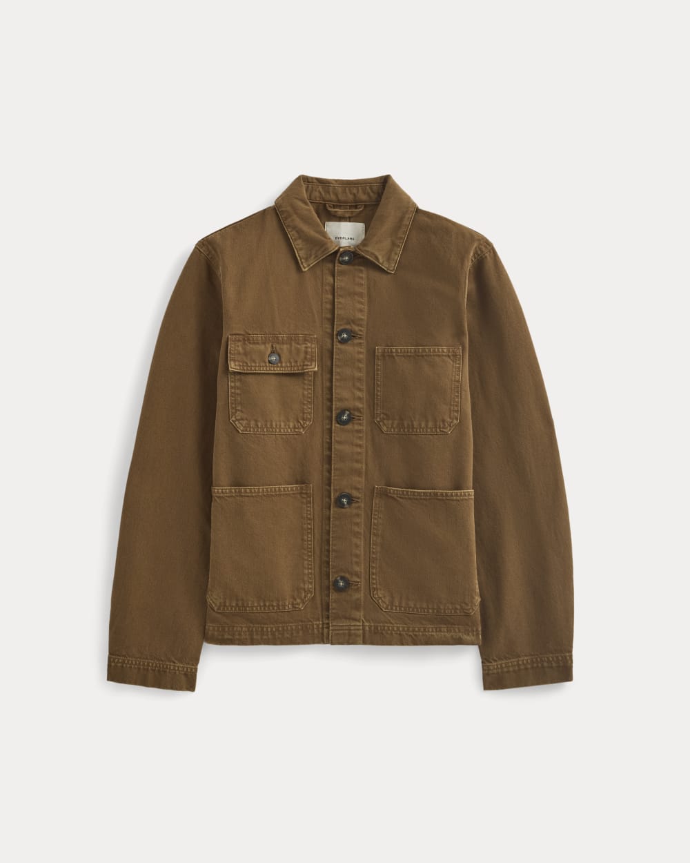 The Denim Utility Jacket | Neutral Toffee - Image 2