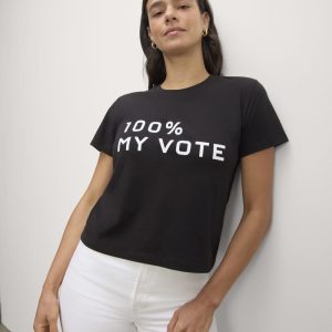 The Voter Tee in Essential Cotton | Black