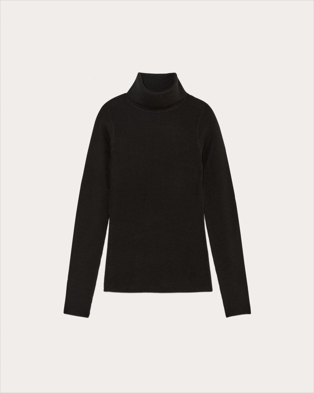 The Turtleneck in Ultrasoft Merino | Black - Image 2