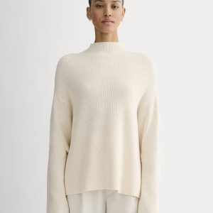 The Slouchy Funnel Neck in Everyday Cotton | Canvas