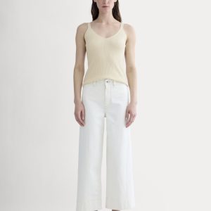 The Mariner Cropped Jean | Calico Ecru