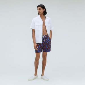 The ReNew Swim Short | Chicory Floral