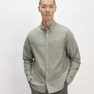 The Classic Oxford Shirt | Sage Green | Tall