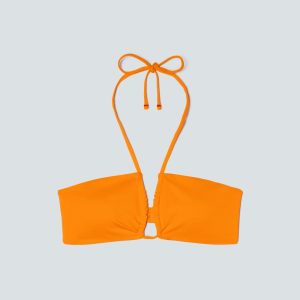 The String Bandeau Top | Turmeric