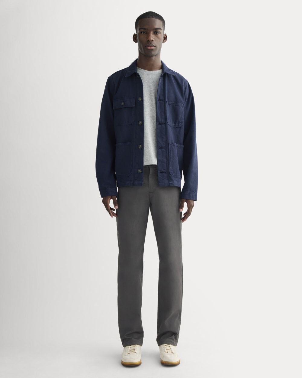 The Transit Chino | Graphite | Straight