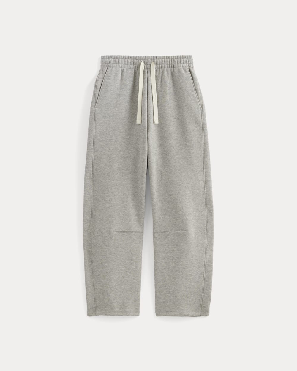 Luxe Fleece Barrel Sweatpant | Heathered Grey - Image 2