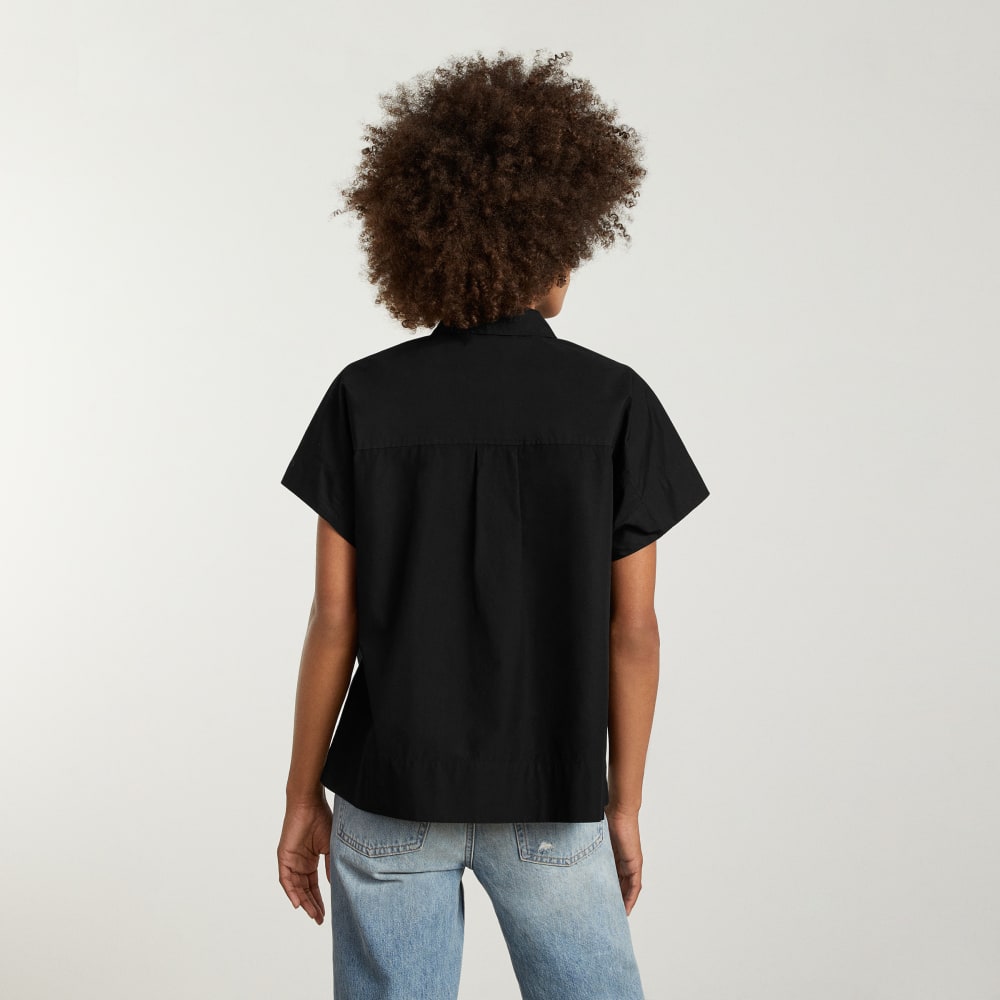 The Short-Sleeve Box Shirt | Black - Image 6