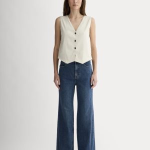 The Way-High® Sailor Jean |  Deep Blue | 27.5 Inseam