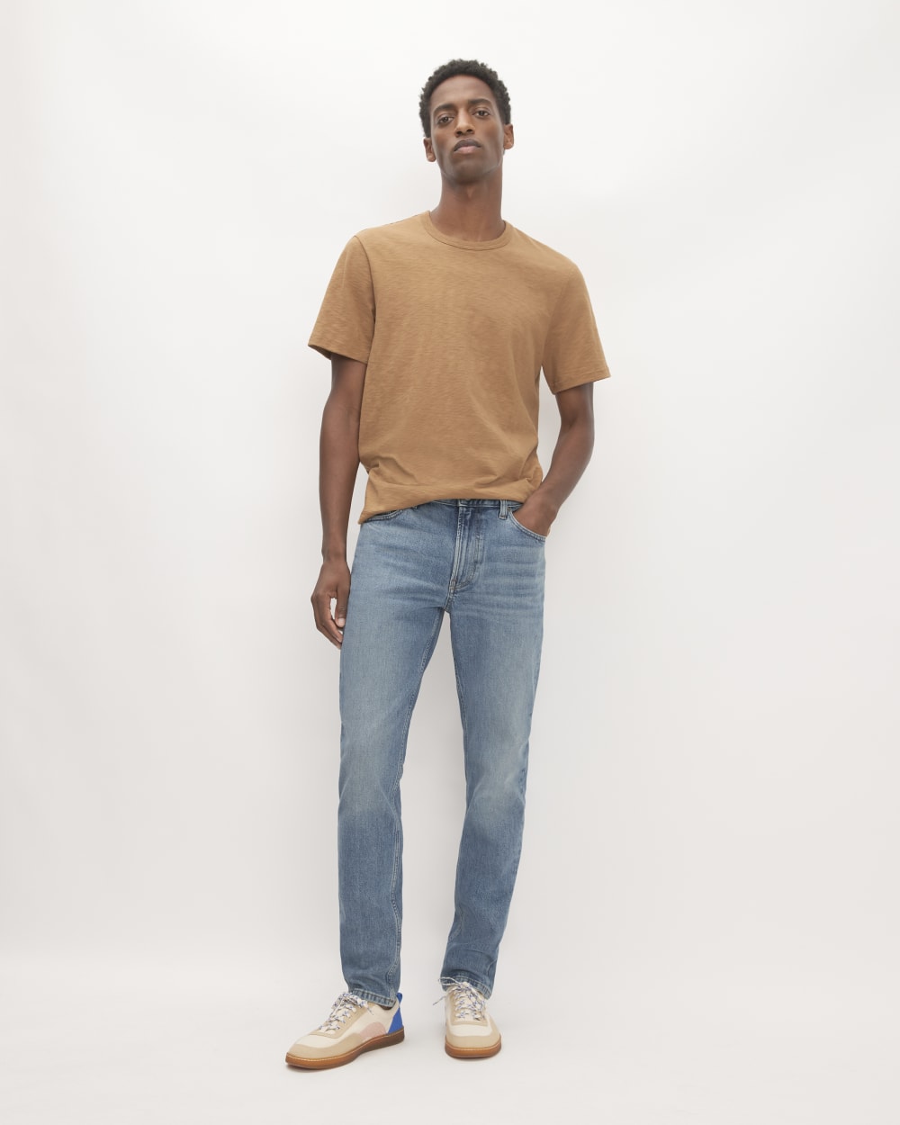 The Organic Cotton Slim-Fit Jean | Thrift Blue