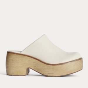 The Wooden Puffa Clog | Canvas