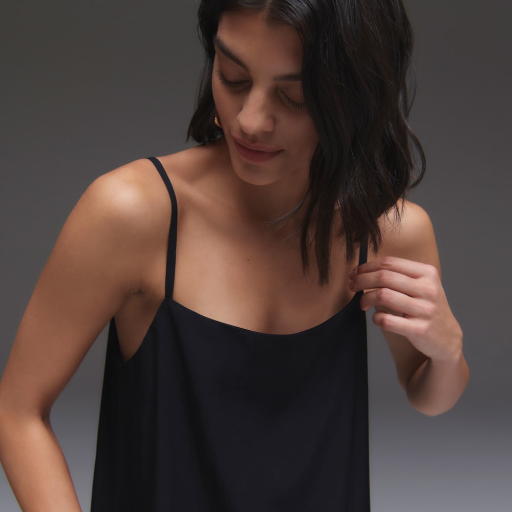 The Japanese GoWeave® Slip Dress | Black - Image 3