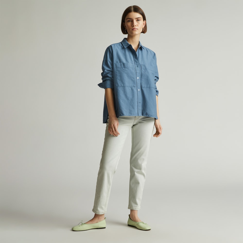 The Boxy Oxford | Bluefin - Image 6
